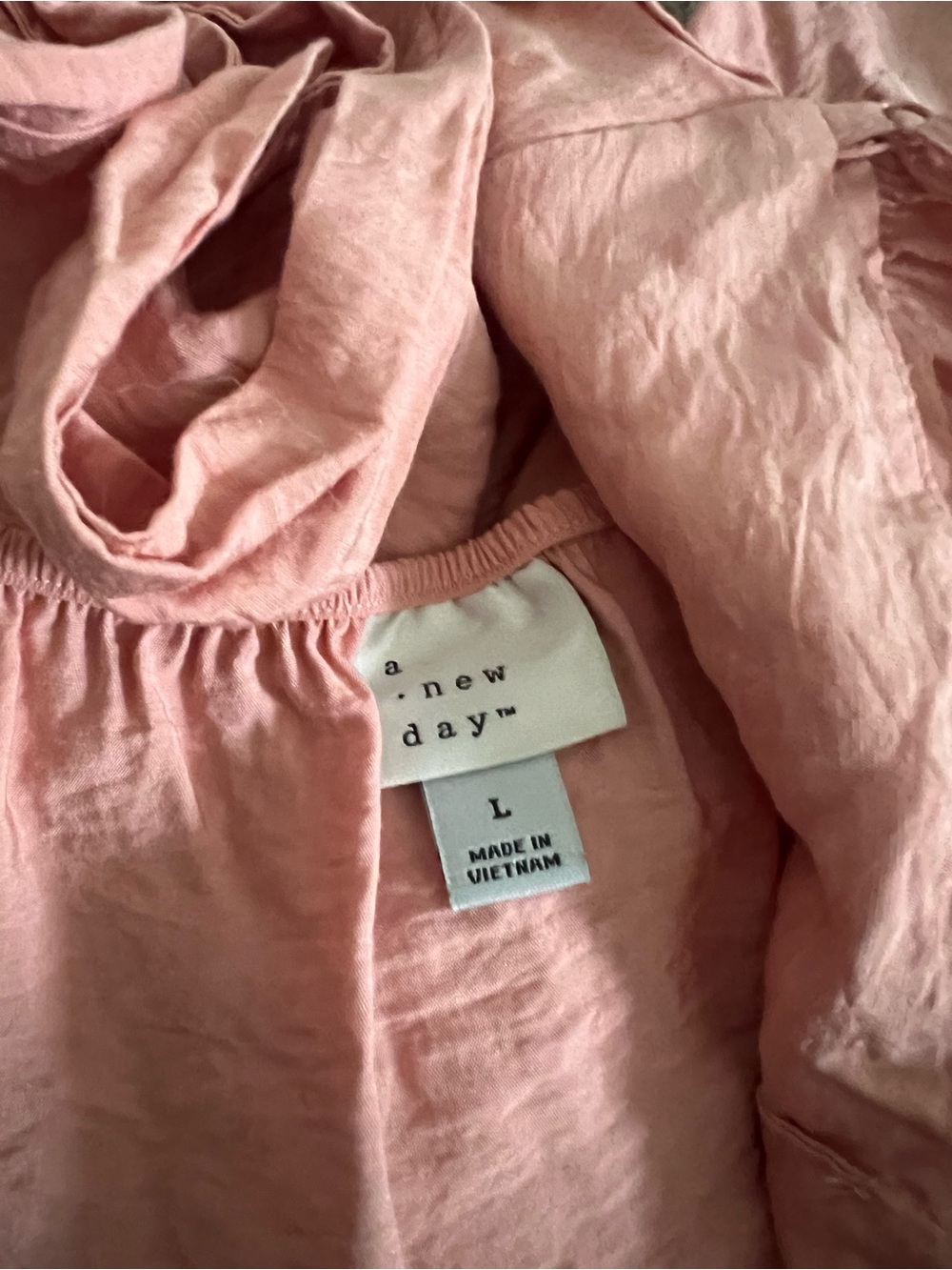 a new day Peach Pink Maxi Dress with Spaghetti Straps - Picture 3 of 3